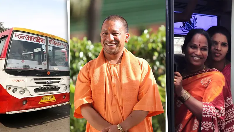 CM Yogi Announces Free 24-Hour Bus Travel for Women on Raksha Bandhan